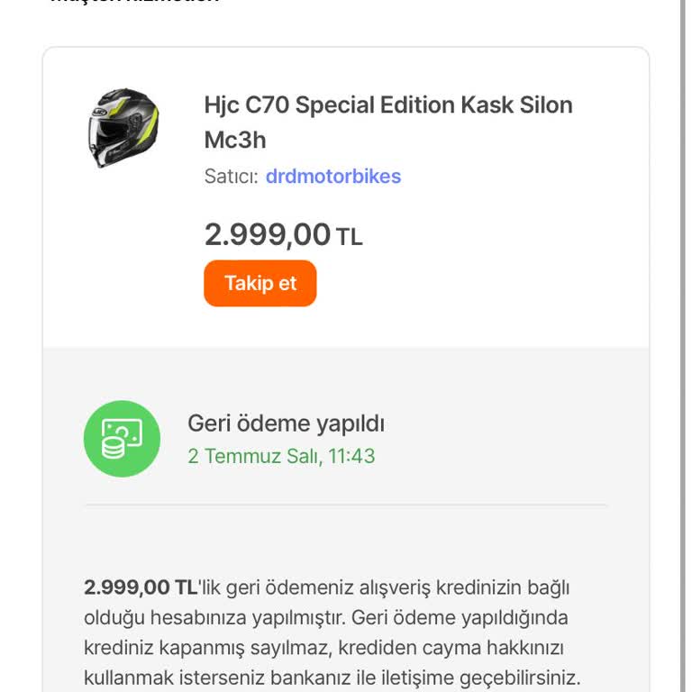 Hepsiburada.com İade Sorunu