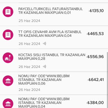 Nomu Pay Bilgi Dışı İşlem