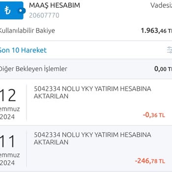 Yapı Kredi Bankası Devir Ücreti Kesintisi