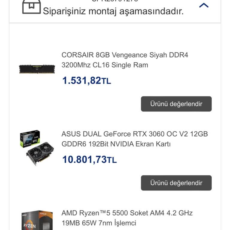 Vatan Bilgisayar Vatan OEM Hazır Sistem