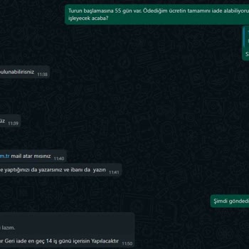 Tatil Yıldızı İptal Edilen Turun Geri Ödemesini Yapmıyor