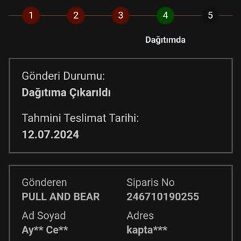 Bir Günde Kargo Kargom Uzun Bir Süredir Dağıtımda