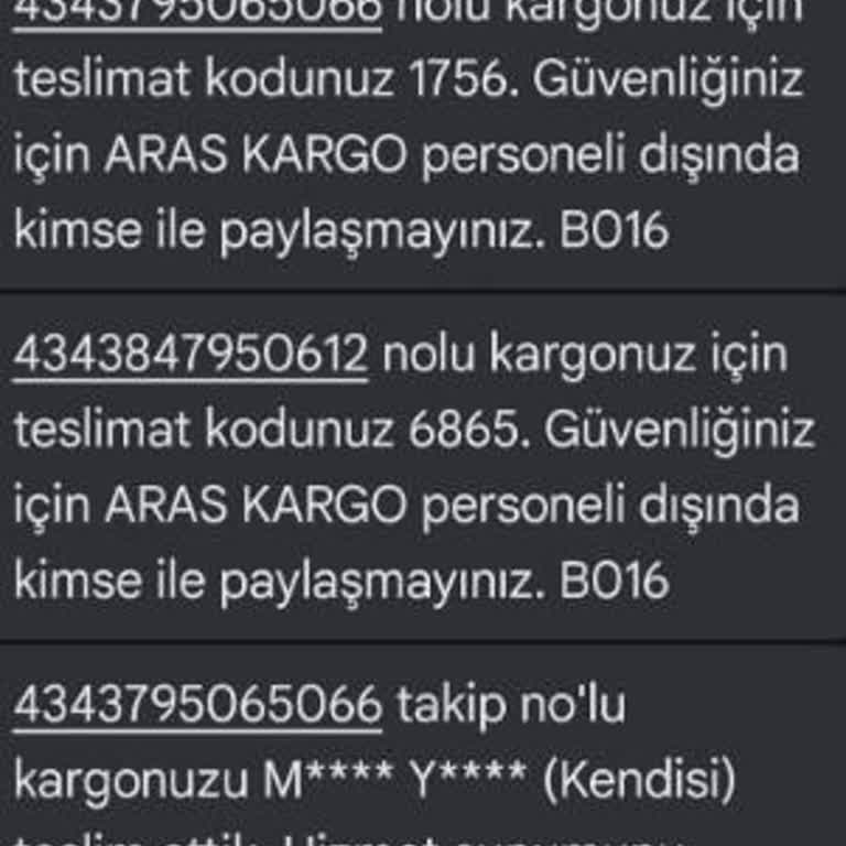 Aras Kargo Kargoyu Teslim Etmedi, Teslim Ettik Mesajı Ve Sonrası