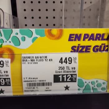 Gratis %75 Güneş Kremi Şikayetim