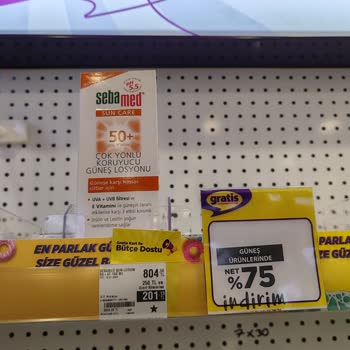 Gratis %75 Güneş Kremi Şikayetim