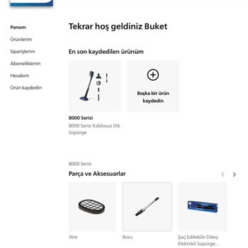 PHILIPS Ev Aletleri Philips Dikey Süpürge Elimde Kırıldı