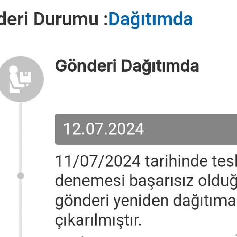 MNG Kargo Sipariş Teslimat Denemesi Başarısız Oldu Diyor