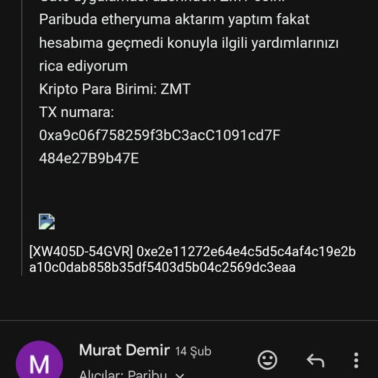 Paribu Paramı Geri Yatırmıyor