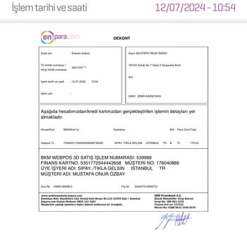 Tıkla Gelsin Ödeme Sonrası Sipariş Hazırlanmadı