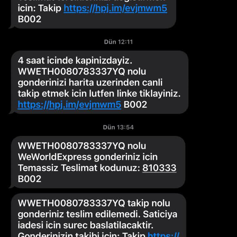Hepsijet İle Yaşanan Kargo Sorunu
