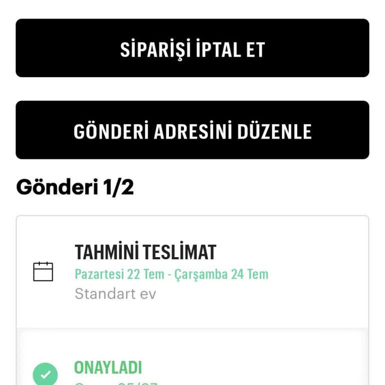 Pull & Bear Siparişim Bir Haftadır Elime Ulaşmadı