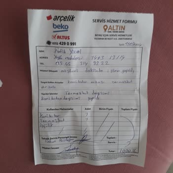 Ankara Sigorta Ankastre Fırın Arıza