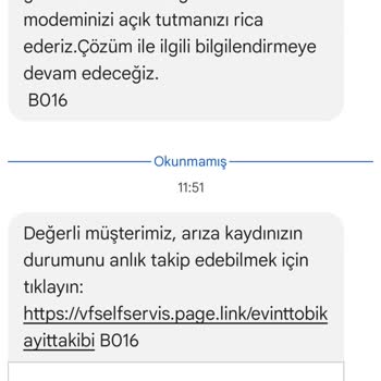 Vodafone Ev İnterneti Sorunu