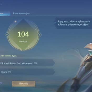 Mobile Legends Sıralı Maça Giremiyorum