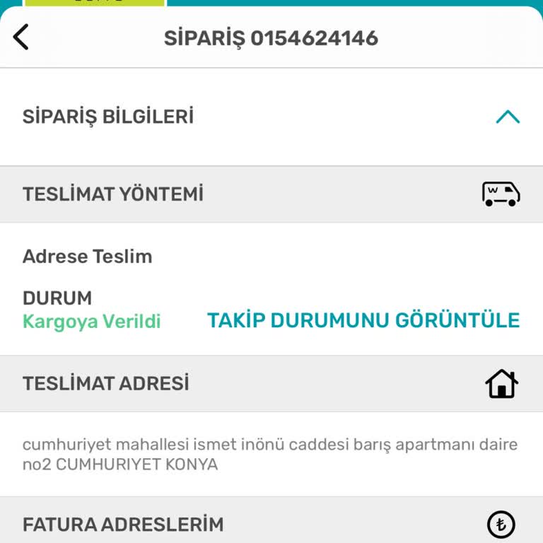 Watsons Sipariş Gecikmesi Ve Sipariş Adresimi Değiştiremiyorum
