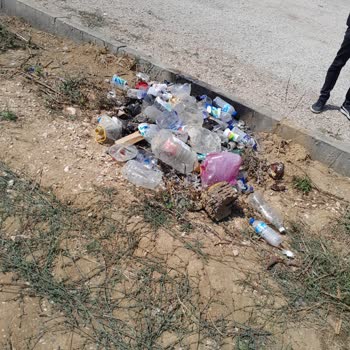 Bursa Büyükşehir Belediyesi Köy Mezarlığındaki Çöp Sorunu