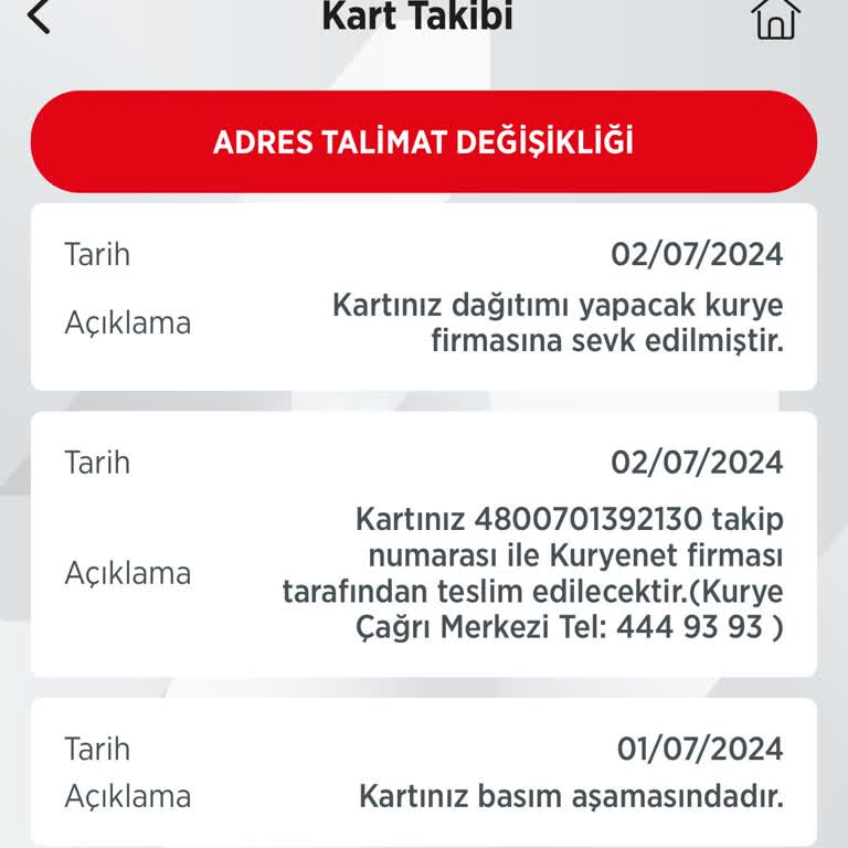 Kuryenet Ziraat Bankası Kart Teslimatında Yaşanan Gecikme Ve Mağduriyet