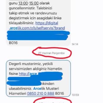 Arçelik Buzdolabı Servis Ve Yedek Parça Pişmanlığı