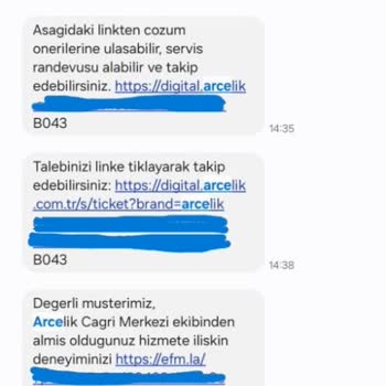 Arçelik Buzdolabı Servis Ve Yedek Parça Pişmanlığı