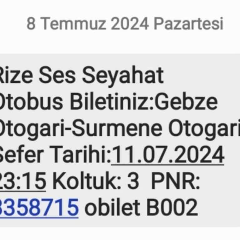 Rize Ses Turizm Gece Yarısı Arızalanan Otobüs Ve Mağduriyet