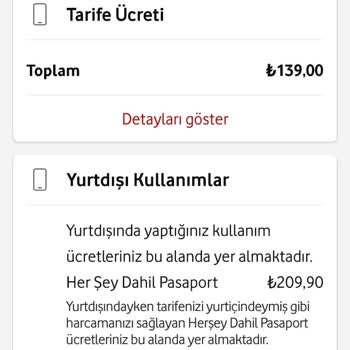 Vodafone Onaysız Açılan Pasaport Paketi Fatura Mağduriyeti