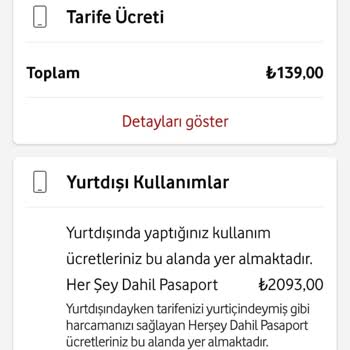 Vodafone Onaysız Açılan Pasaport Paketi Fatura Mağduriyeti