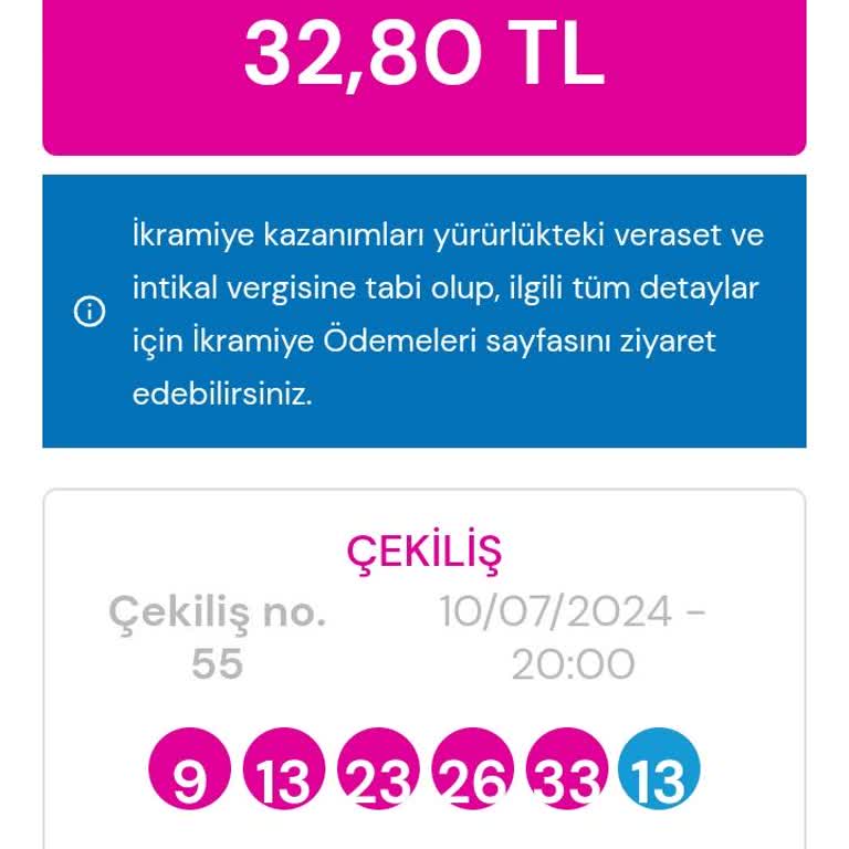 Milli Piyango Kazanılan Ödülleri Eksik Yüklüyor!