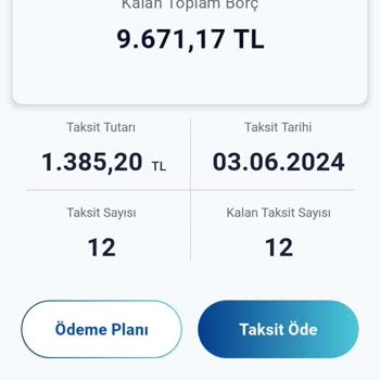 Turkcell'den Alınan Taksitli Telefon