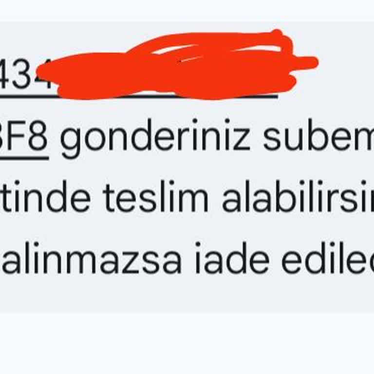 Aras Kargo Milas Şubesi Kargomu Ev Adresime Getirmiyor