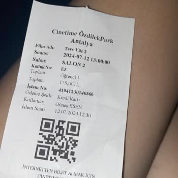 Antalya Özdilek AVM Sinemada Bilgi Eksikliği Ve Reklam Sorunu