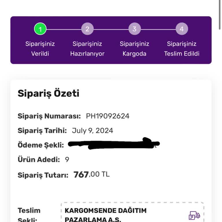 Gratis Online Sipariş Gecikmesi