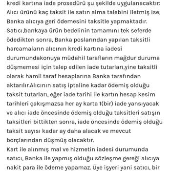 By Tuğçe Kaya İptal İade Yapılmaması