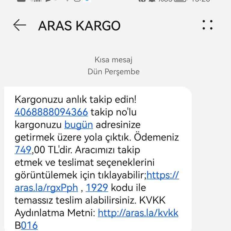Aras Kargo Soruna Çözüm Bulmalı