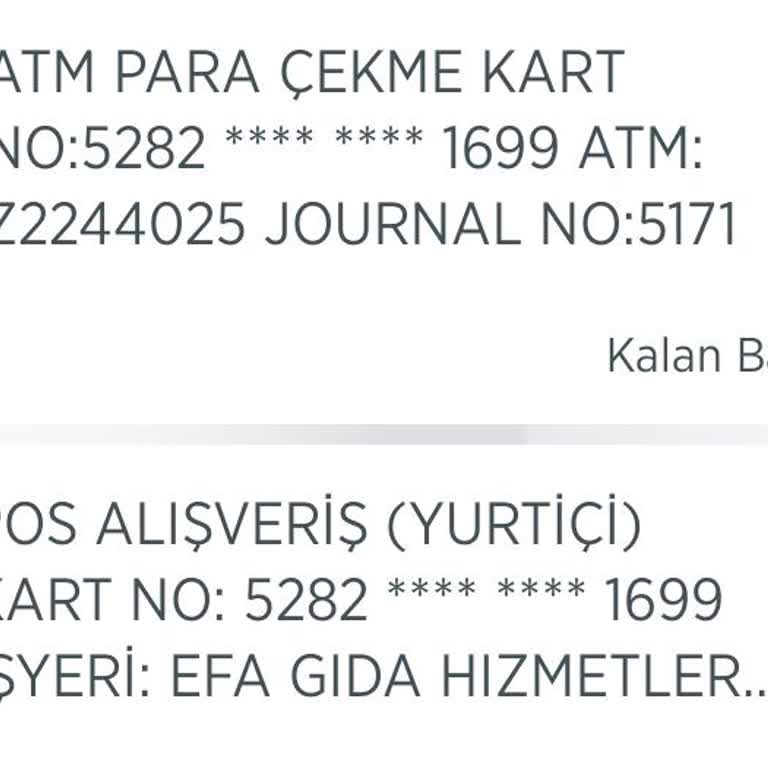 Ziraat Bankası ATM'den Benden Habersiz Para Çekildi