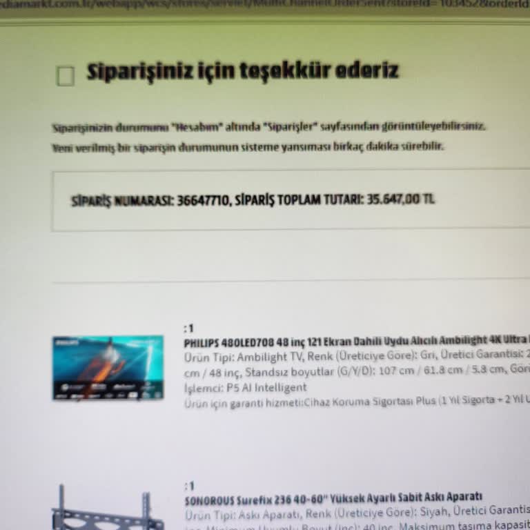 PHILIPS TV Philips Oled 708 TV