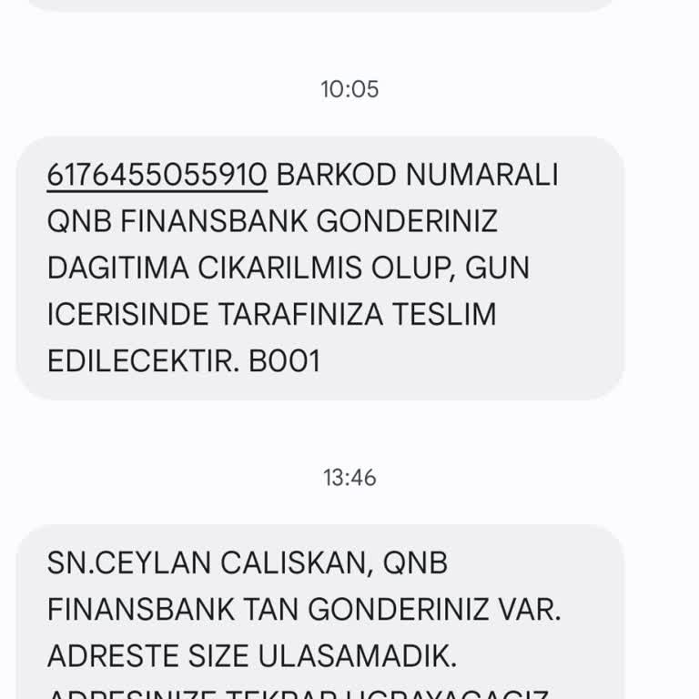 PTT Kargo Evde Yoktunuz Yalanı