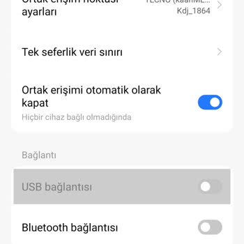 Tecno Mobile Tecno Spark 10 Pro USB Görmüyor!