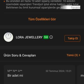 Trendyol 0.05 Gr Altın