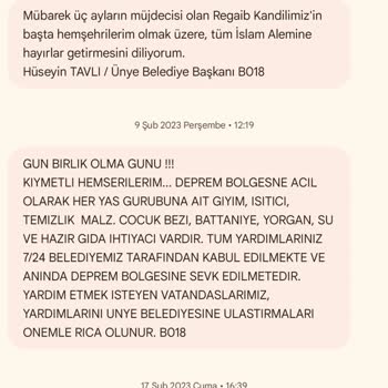 Ünye Belediyesi Biri Numaramı Kendi Numarası Gibi Kullanmış