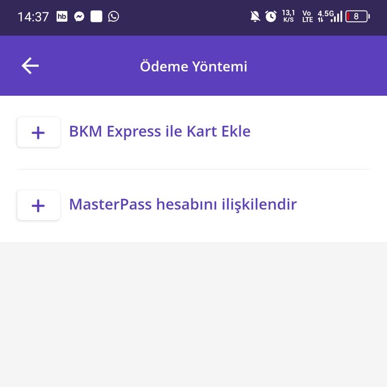 Getir İstanbulkart Ödeme Yöntemini Kaldırdı