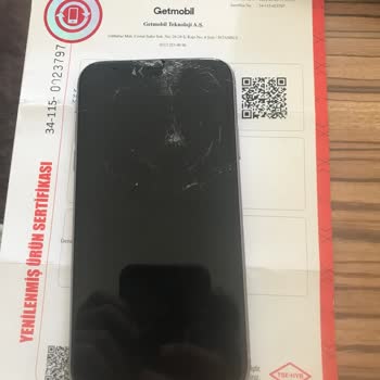 Getmobil Yenilenmiş Telefon Aldım Kargoyu Açtığımda Ekran Kırık Çıktı