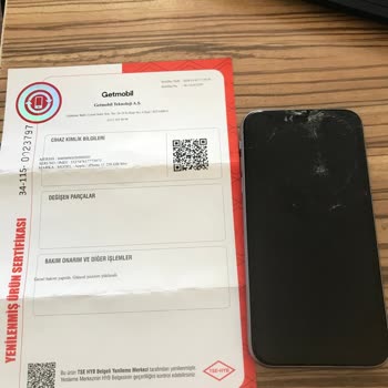 Getmobil Yenilenmiş Telefon Aldım Kargoyu Açtığımda Ekran Kırık Çıktı