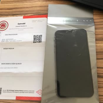Getmobil Yenilenmiş Telefon Aldım Kargoyu Açtığımda Ekran Kırık Çıktı