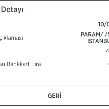 Migros Money Gold Pişmanlık