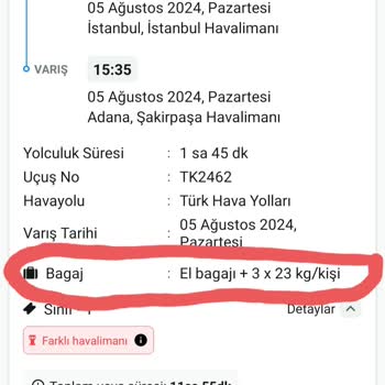 Enuygun.com Yanlış Bilet Bilgisi