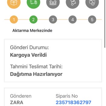 Bir Günde Kargo Siparişimi Teslim Etmiyor.