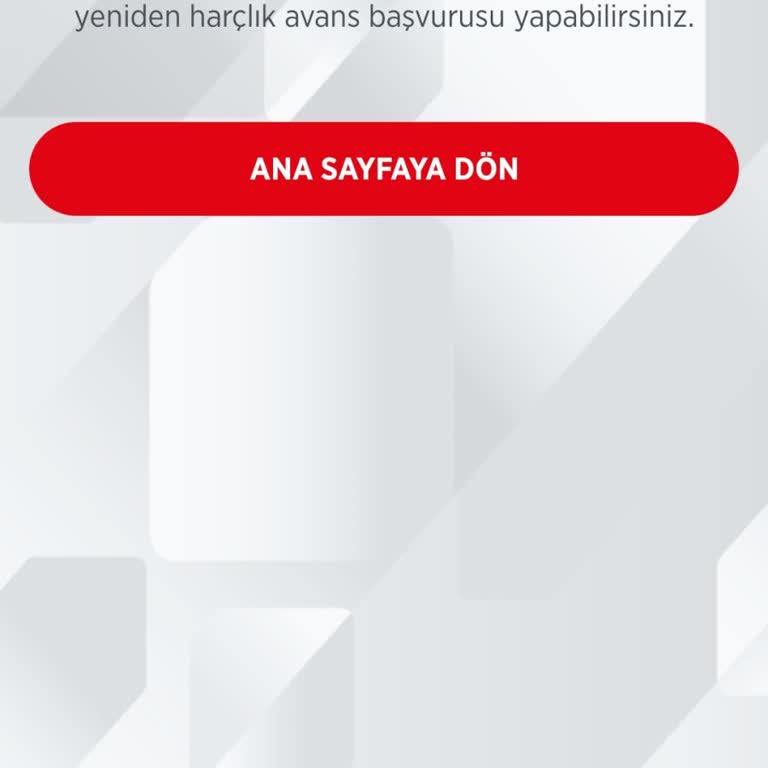 Ziraat Bankası Ziraat Harçlık Avans Tanımlama Sorunu