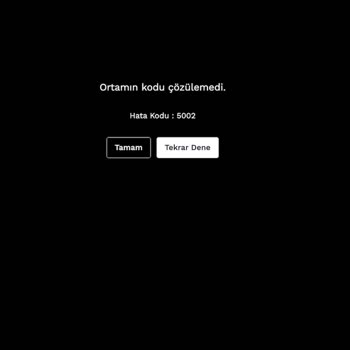 Blutv Oynatıcı Hatası Sorunu