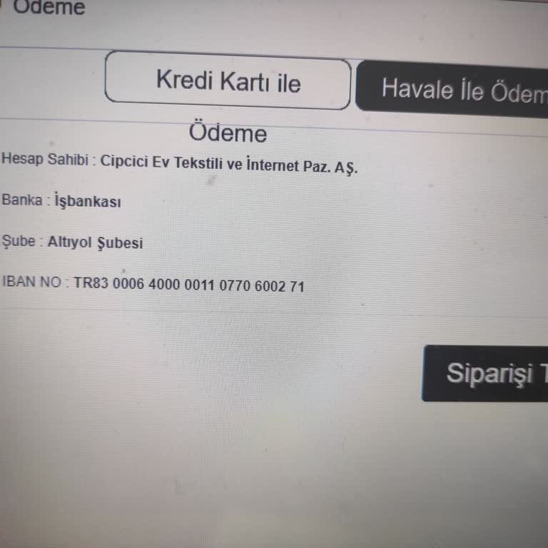 Cipcici Paramı Geri İstiyorum