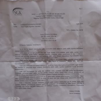 SGK Genel Sağlık Sigortası Borçlanma İtiraz